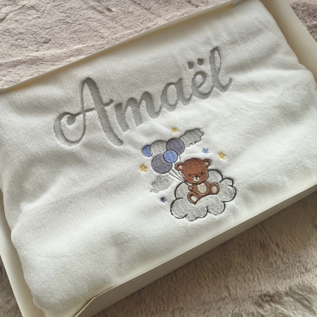 Couverture - Motif Ourson