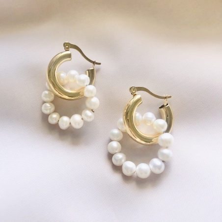 Boucles d'oreilles "Moon"