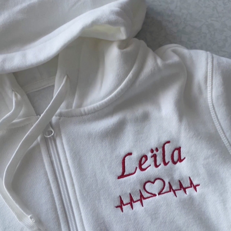 Veste Tracé coeur (Avant)