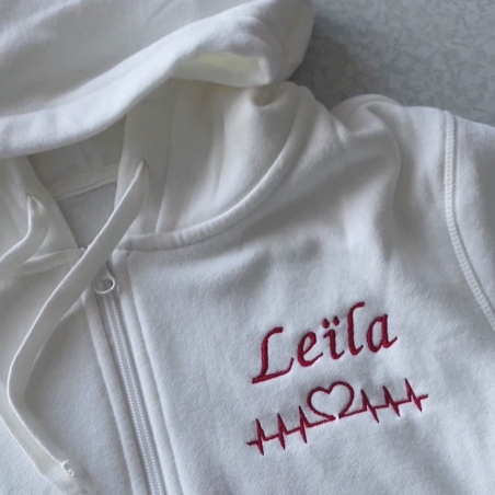 Veste Tracé coeur (Avant)