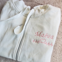 Veste Coeur (Avant + Dos)